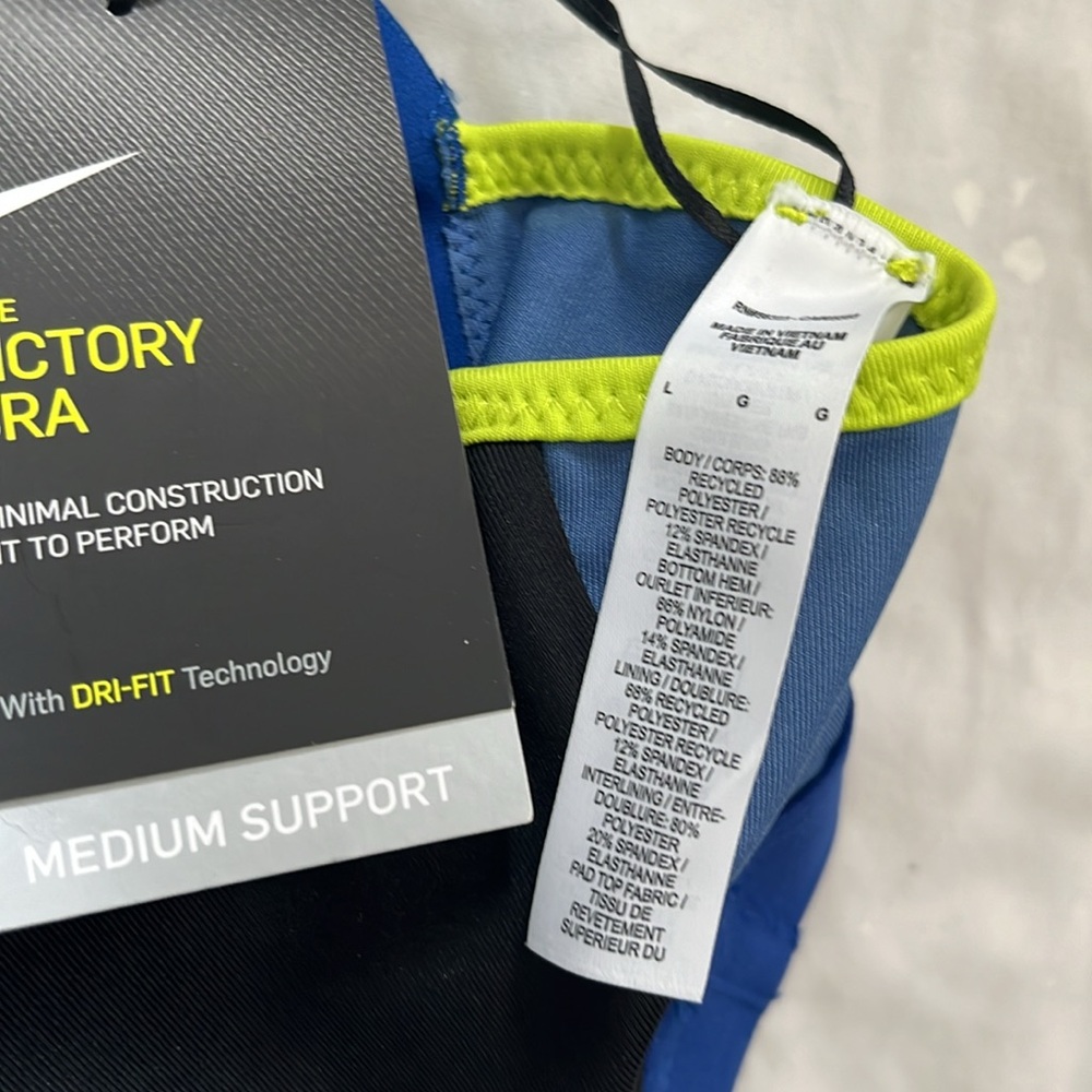 NWT Nike victory bra Large - Picture 5 of 5